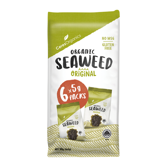 Ceres Organic Seaweed Original 6x5g