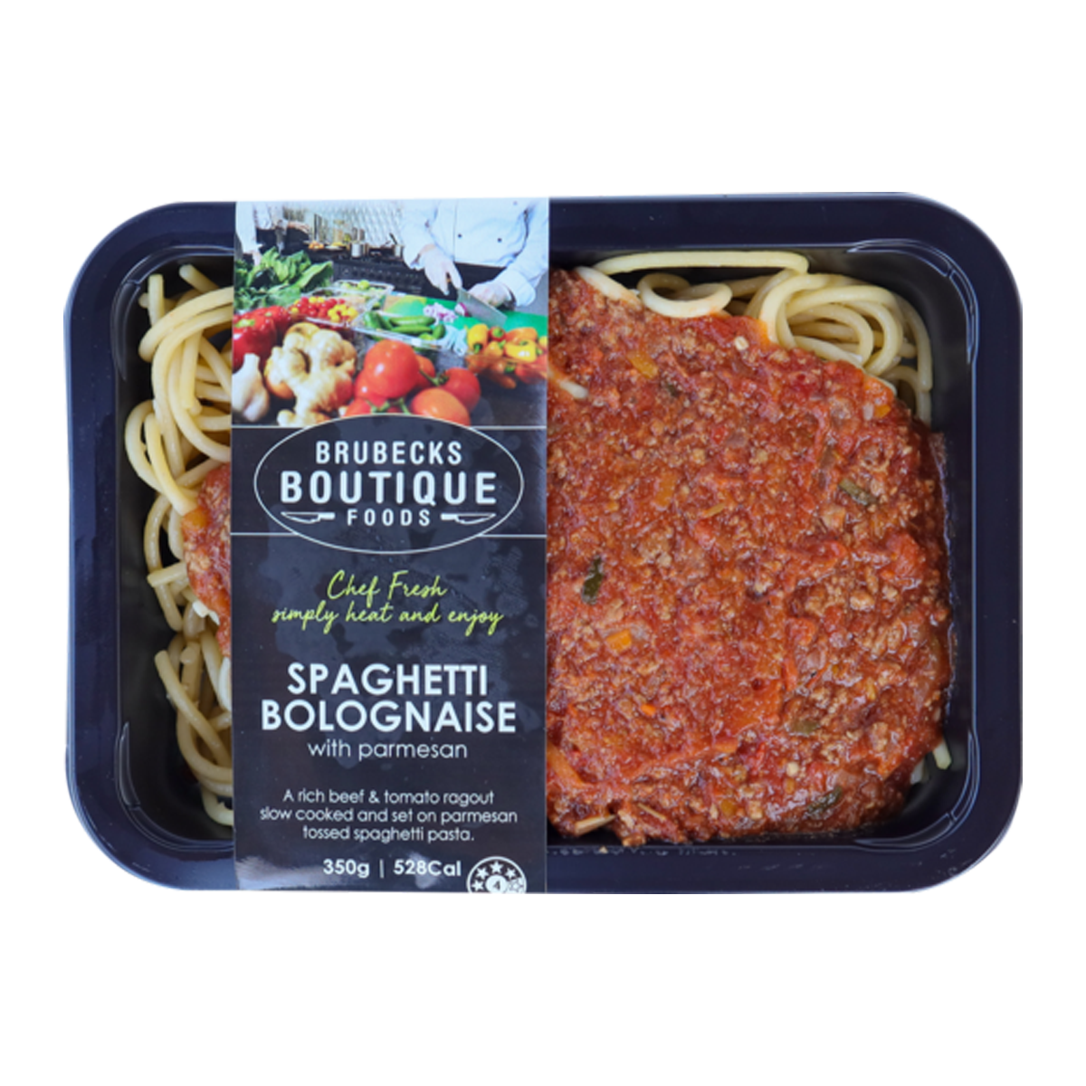 Brubecks Boutique Foods Spaghetti Bolognese 350g