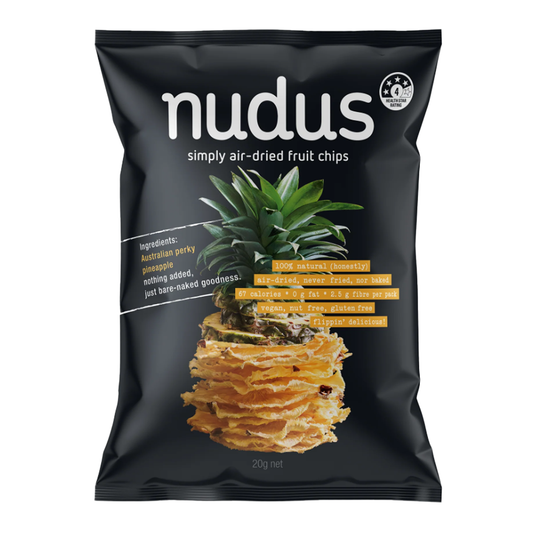 Nudus Pineapple Airdried Chips 20g