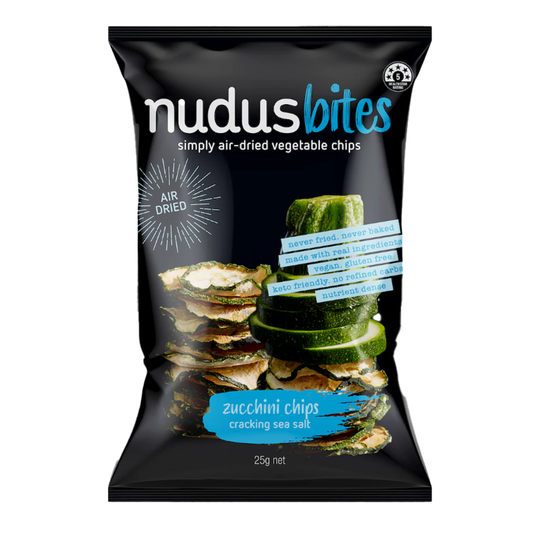 Nudus Zucchini Salt Chips 25g