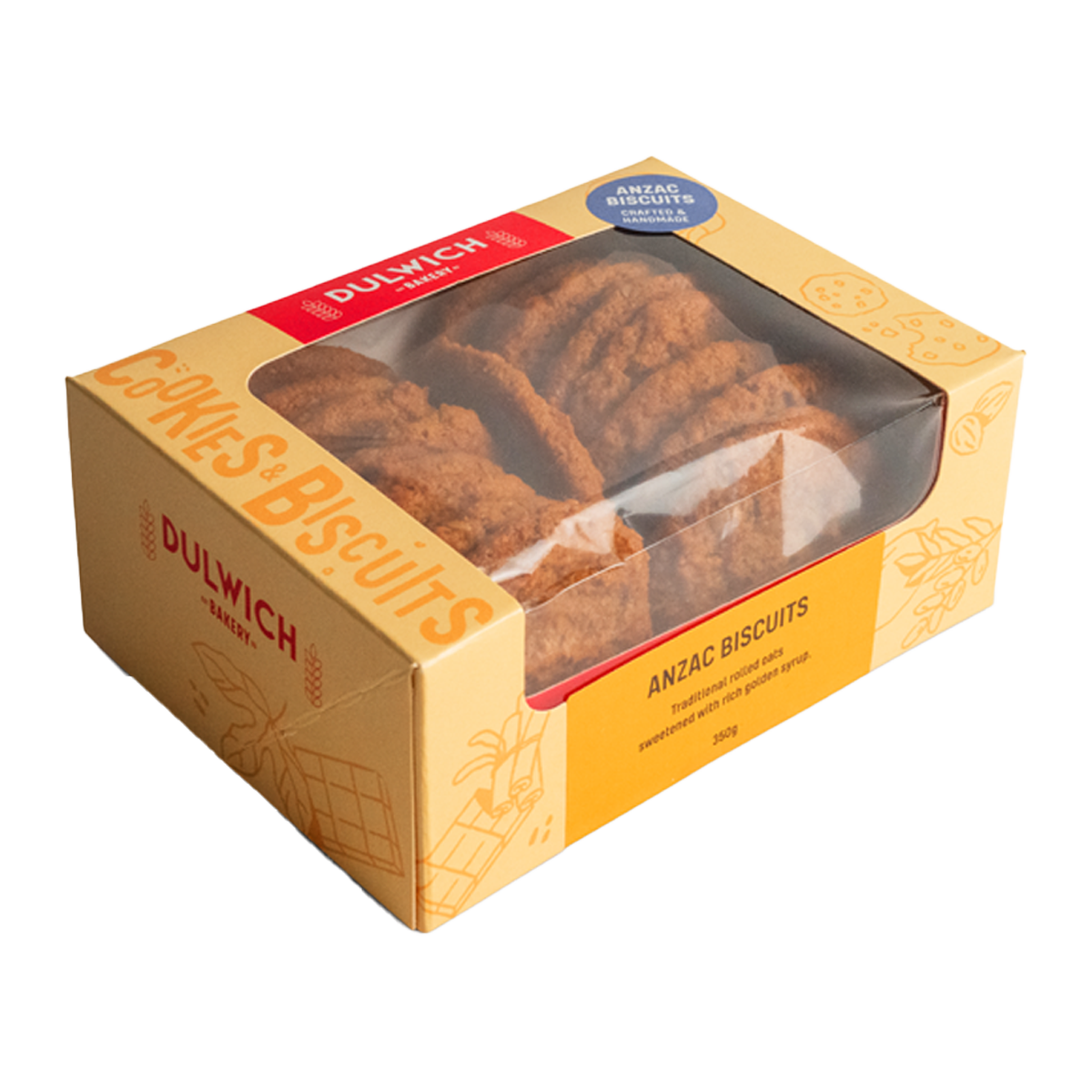 Dulwich Bakery Anzac Biscuits 350g