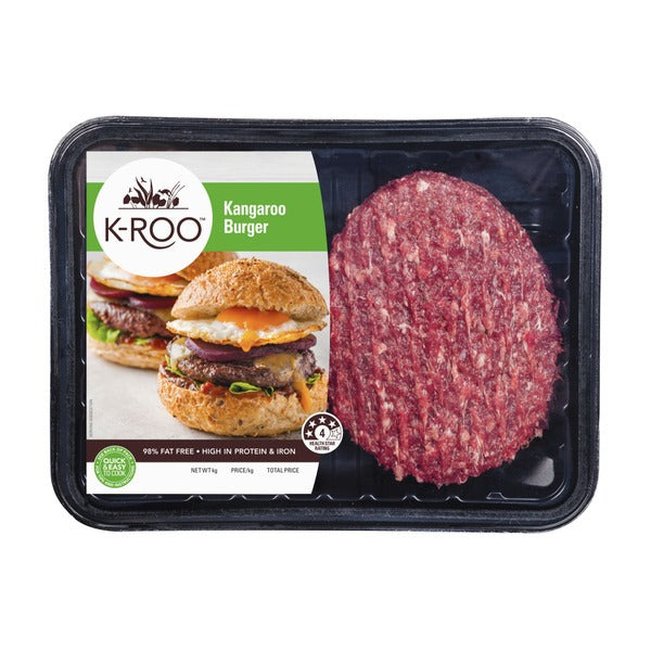 K-Roo Kangaroo Burgers 440g