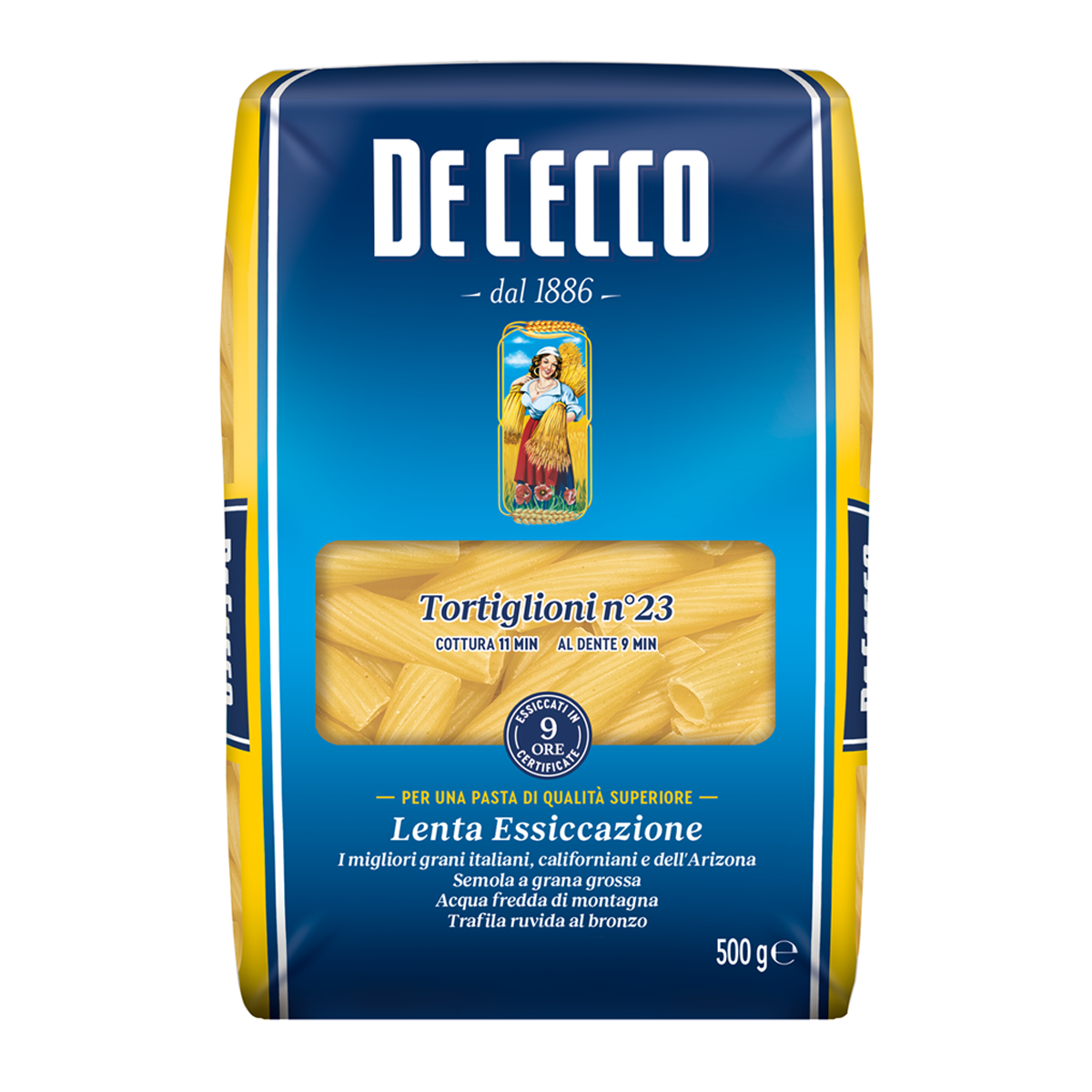 De Cecco Pasta Tortiglioni 500g