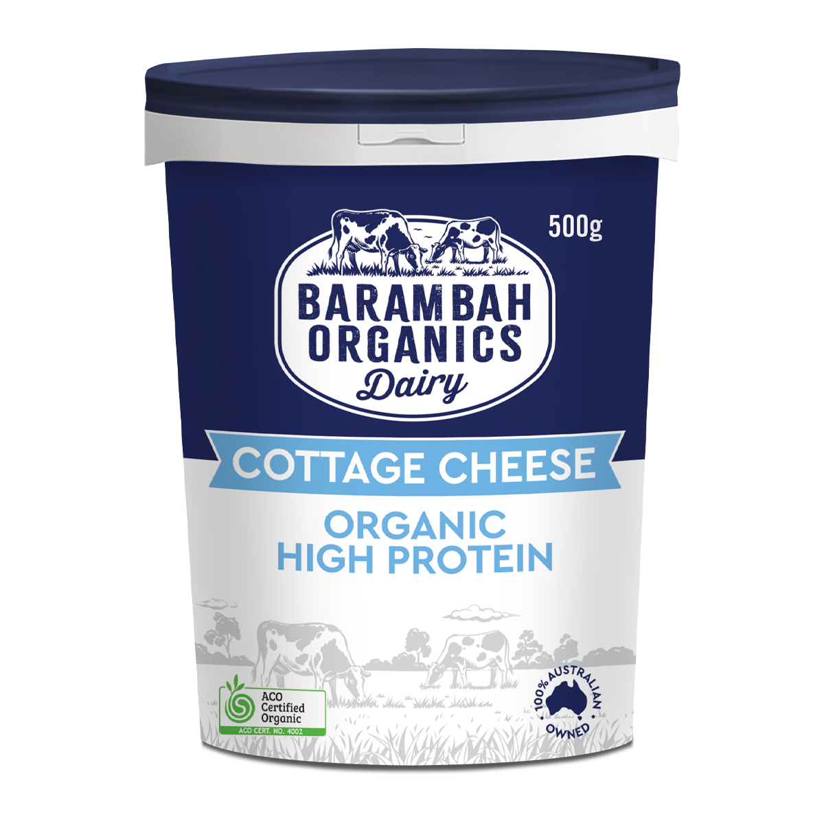 Barambah Organics Very High Protein Cottage Cheese 500g