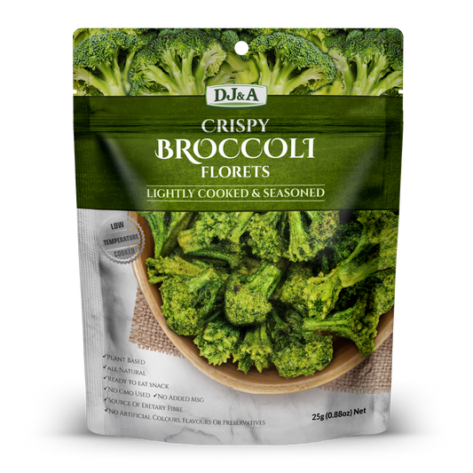 DJ&A Crispy Broccoli Florets 25g