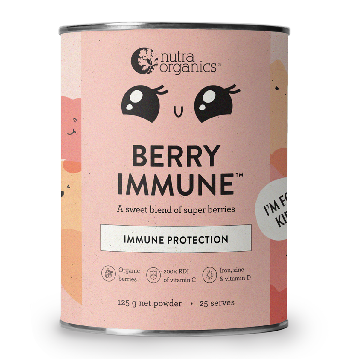 Nutra Organics Berry Immune 125g