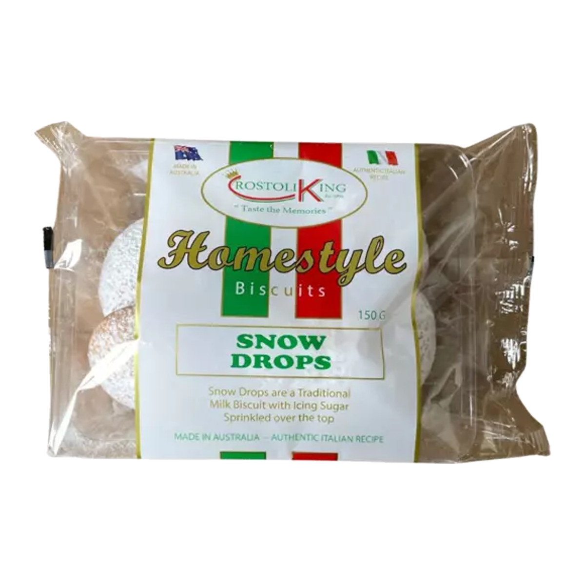 Crostoli King Snow Drops 150g