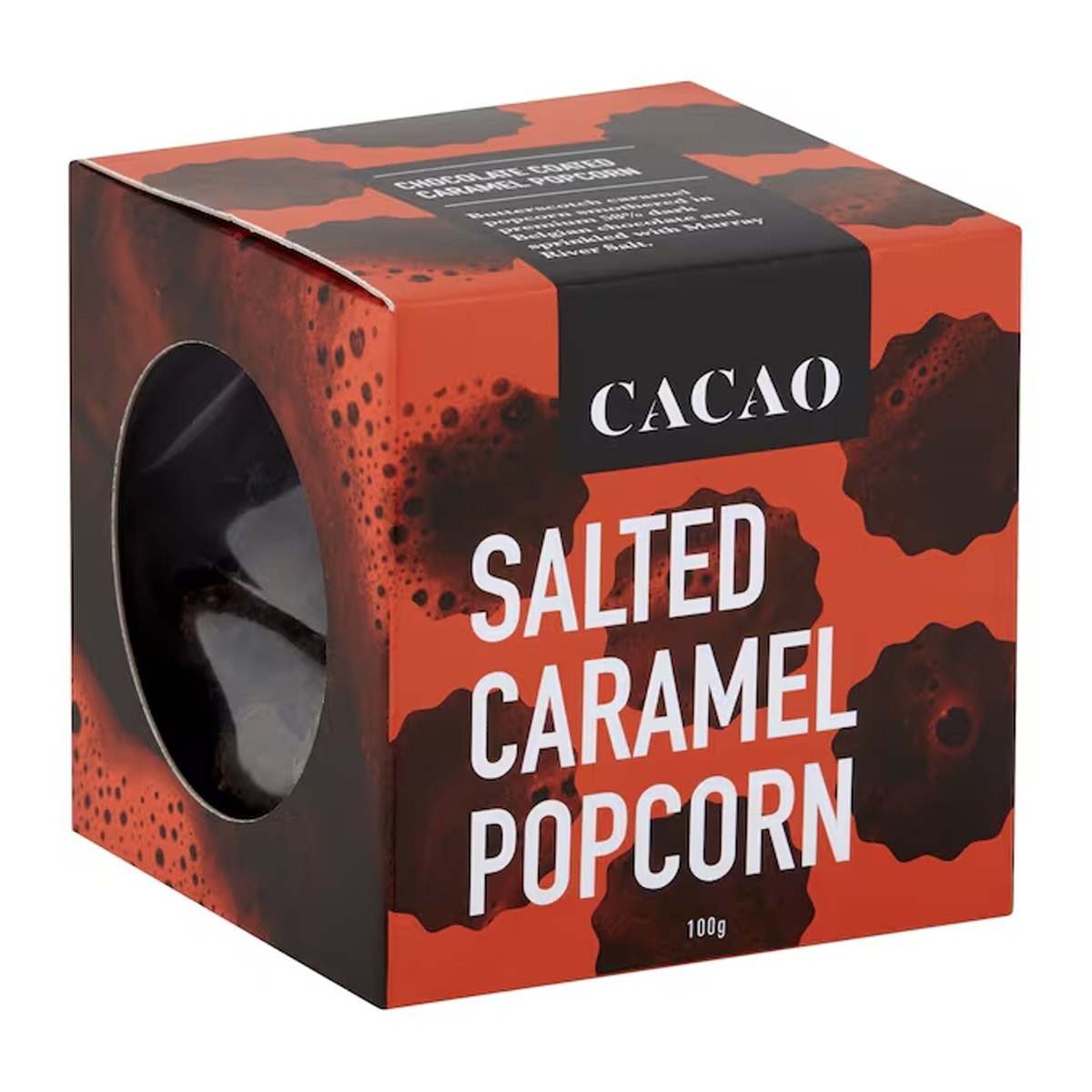 Cacao Popcorn Salted Caramel 100g