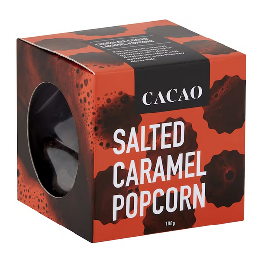 Cacao Popcorn Salted Caramel 100g