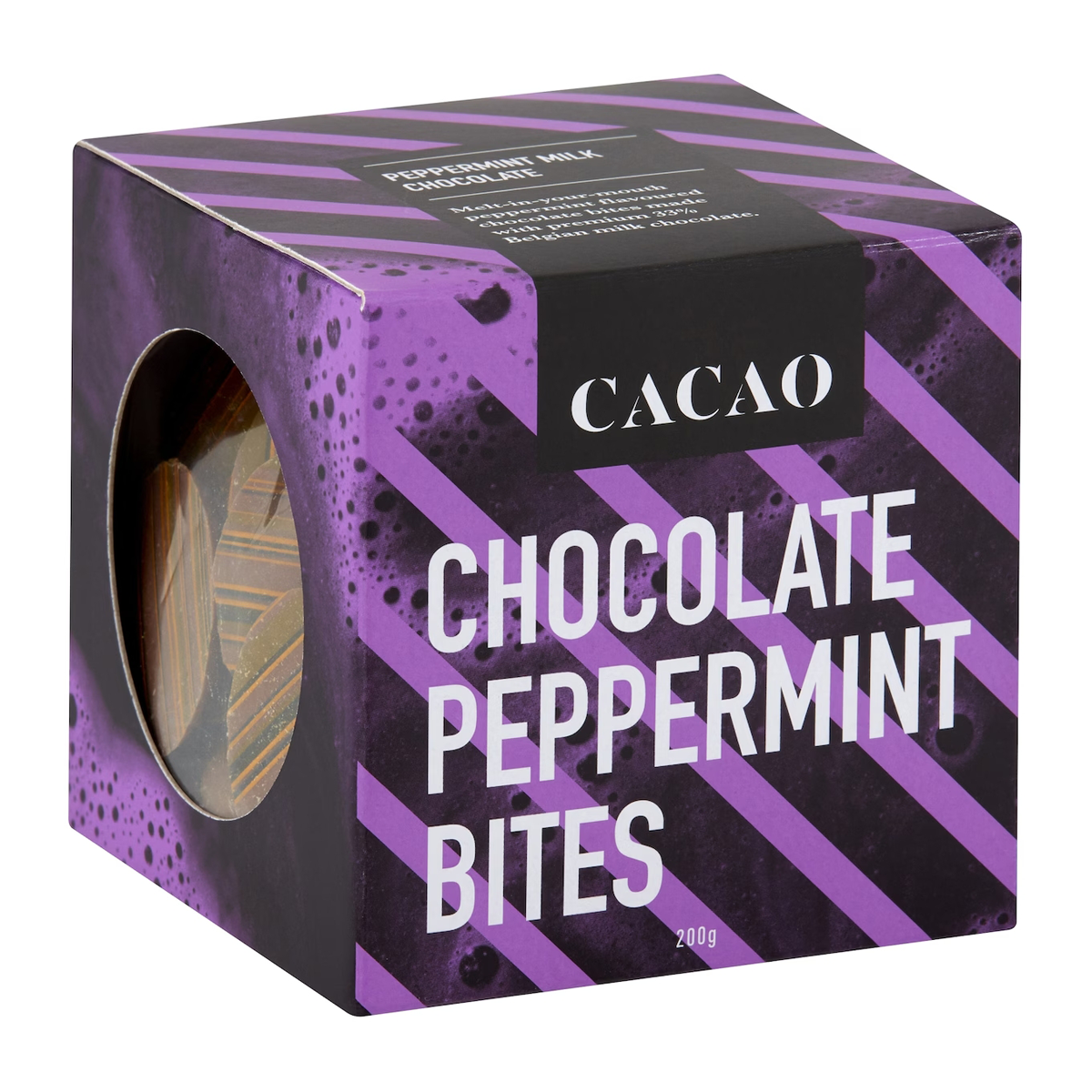 Cacao Peppermint Milk Chocolate 200g