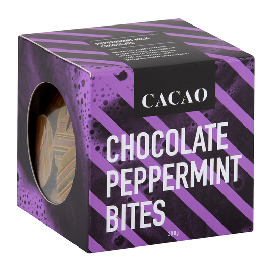 Cacao Peppermint Milk Chocolate 200g