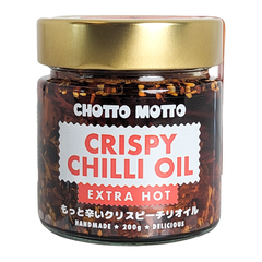 Chotto Motto Extra Hot Crispy Chilli Oil 200g