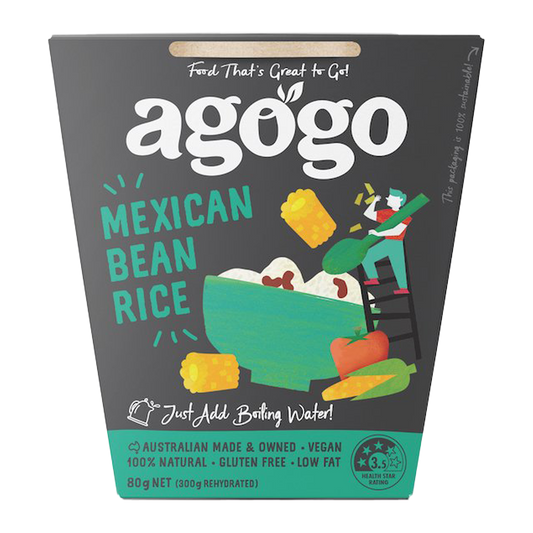 Agogo Mexican Bean & Rice 80g