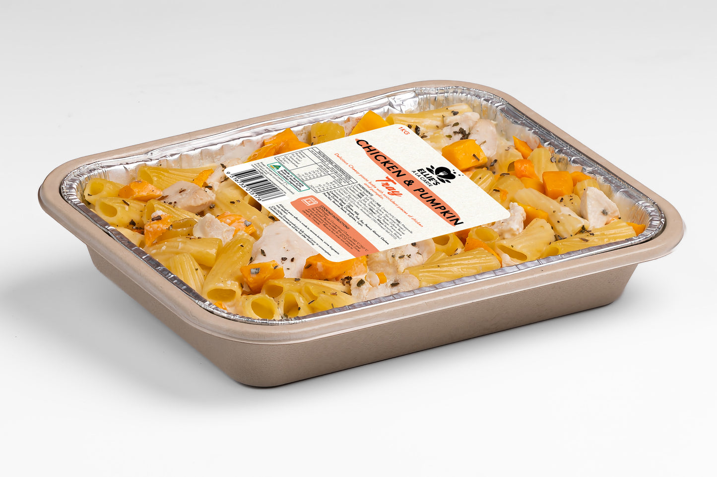 Ellies Ala Carte Chicken and Pumpkin Tray 1kg