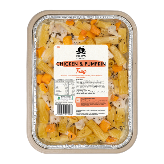 Ellies Ala Carte Chicken and Pumpkin Tray 1kg