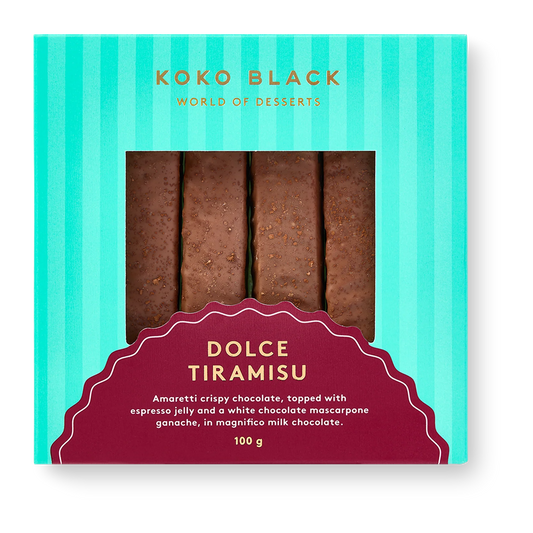 Koko Black Dolce Tiramisu Bars 100g