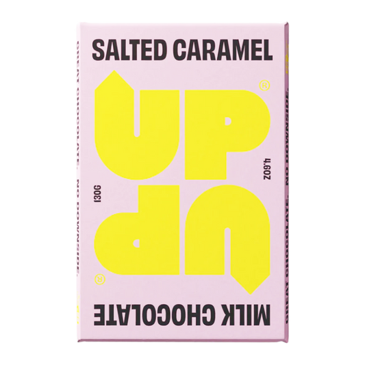 Up Milk Chocolate Bar Salted Caramel 130g