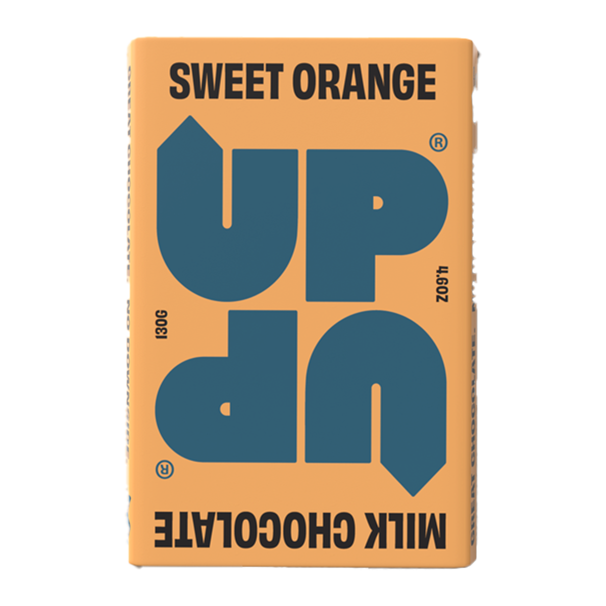 Up-Up Milk Chocolate Bar Orange 130g