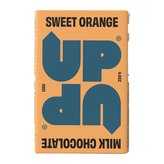 Up-Up Milk Chocolate Bar Orange 130g