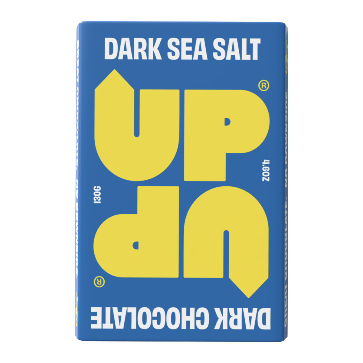 Up-Up Dark Chocolate Bar Sea Salt 130g