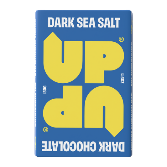 Up-Up Dark Chocolate Bar Sea Salt 130g