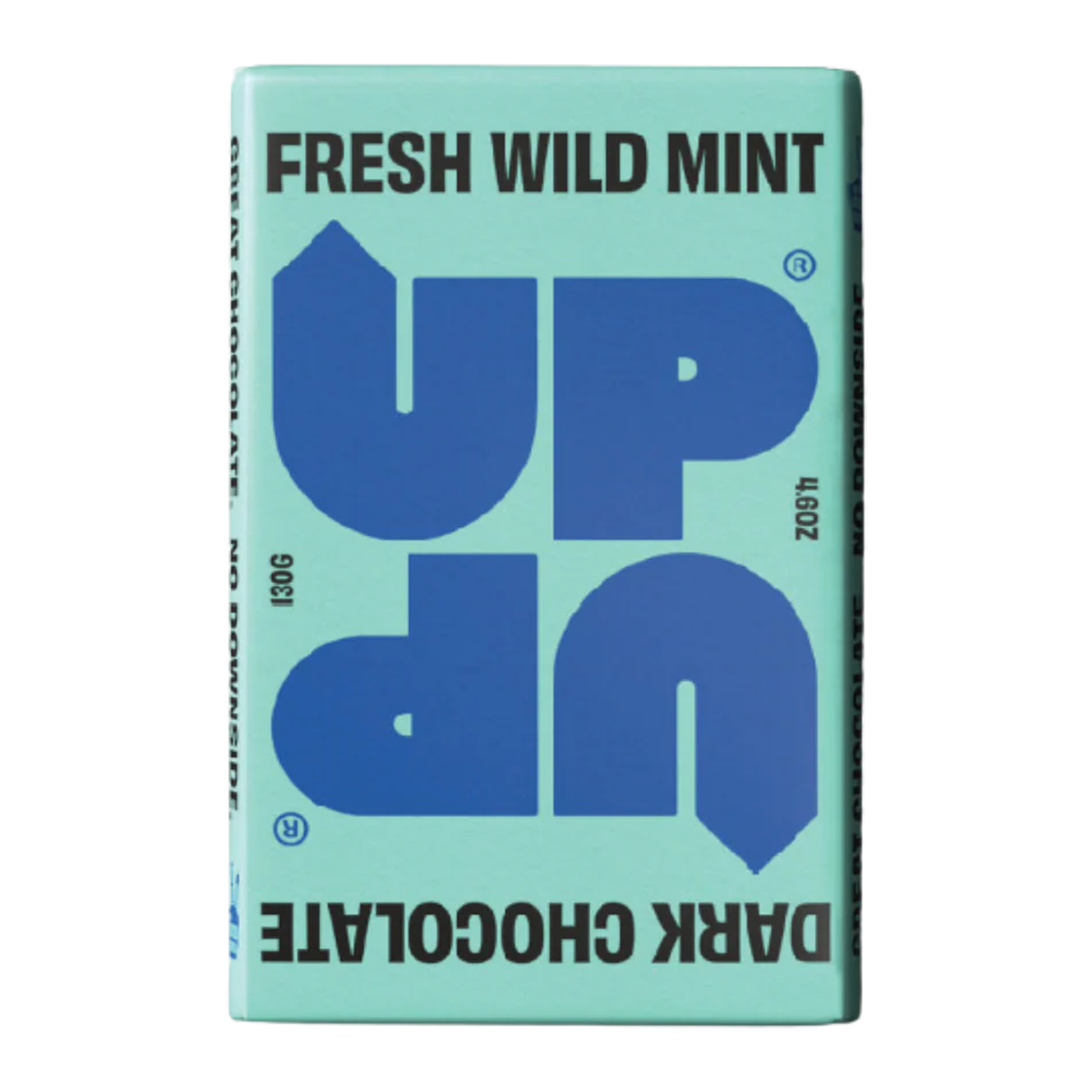 Up Dark Chocolate Bar Mint 130g