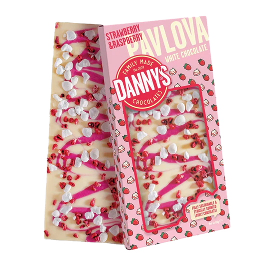 Danny's White Chocolate Pavlova Block 100g