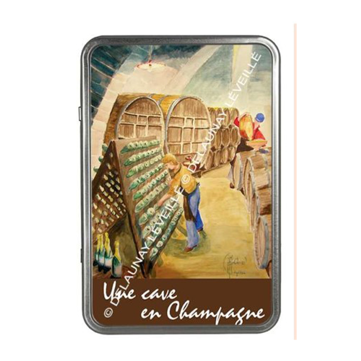 DeLaunay Leveille Caramel Champagne Tin 200g