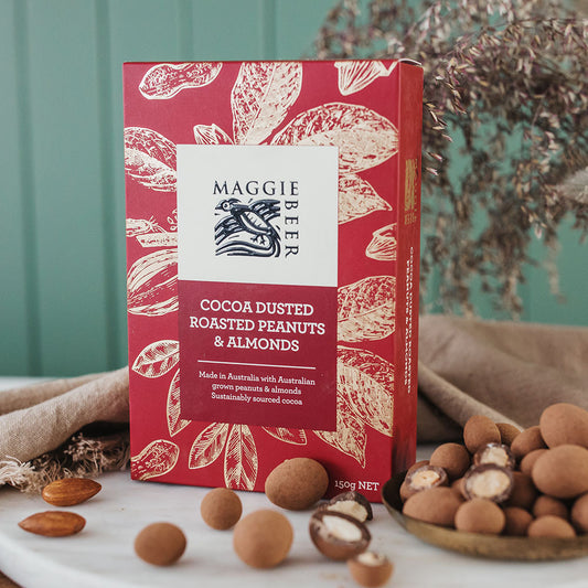 Maggie Beer Peanut Cocoa Almonds 150g