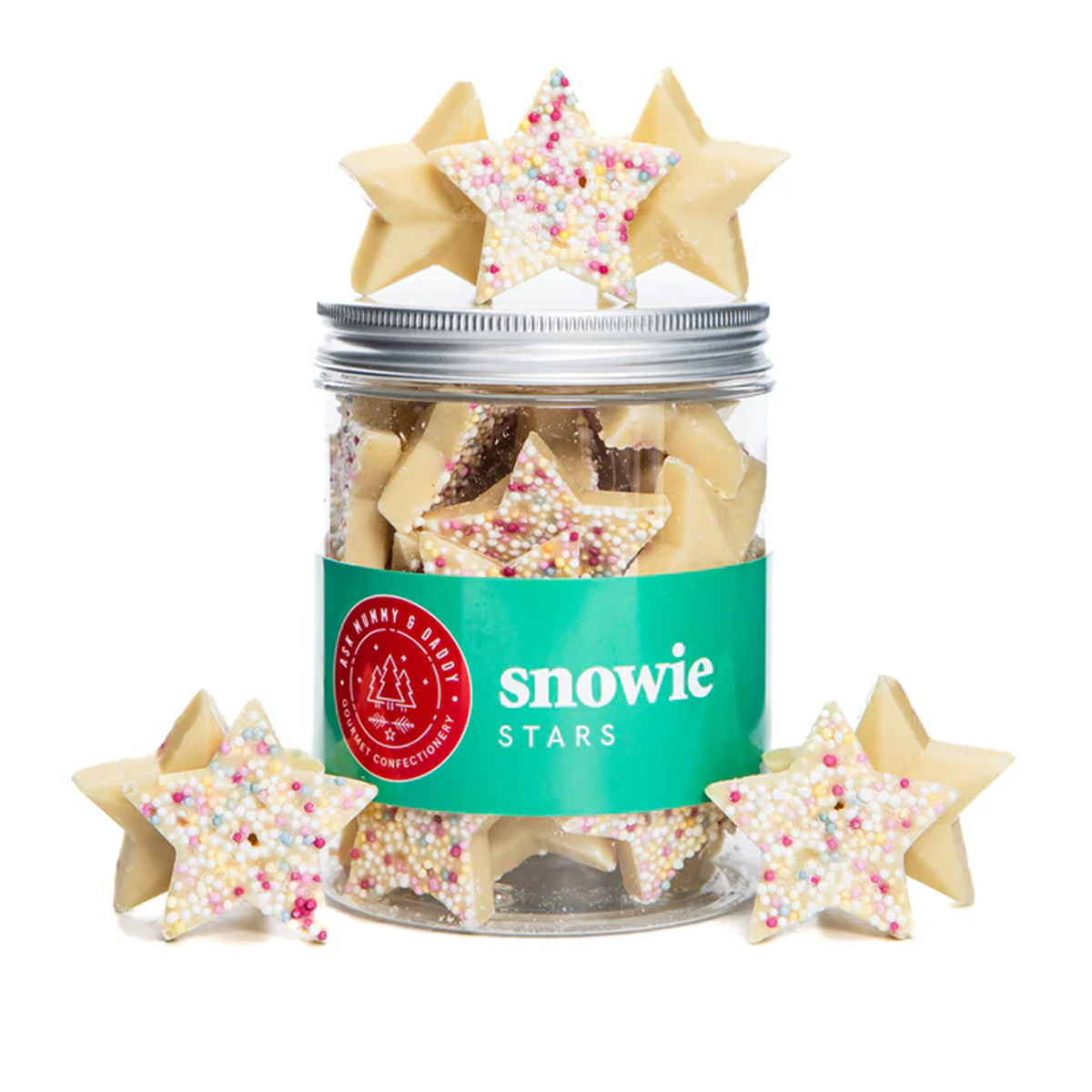 Ask Mummy Ask Daddy Snowie Stars 220g