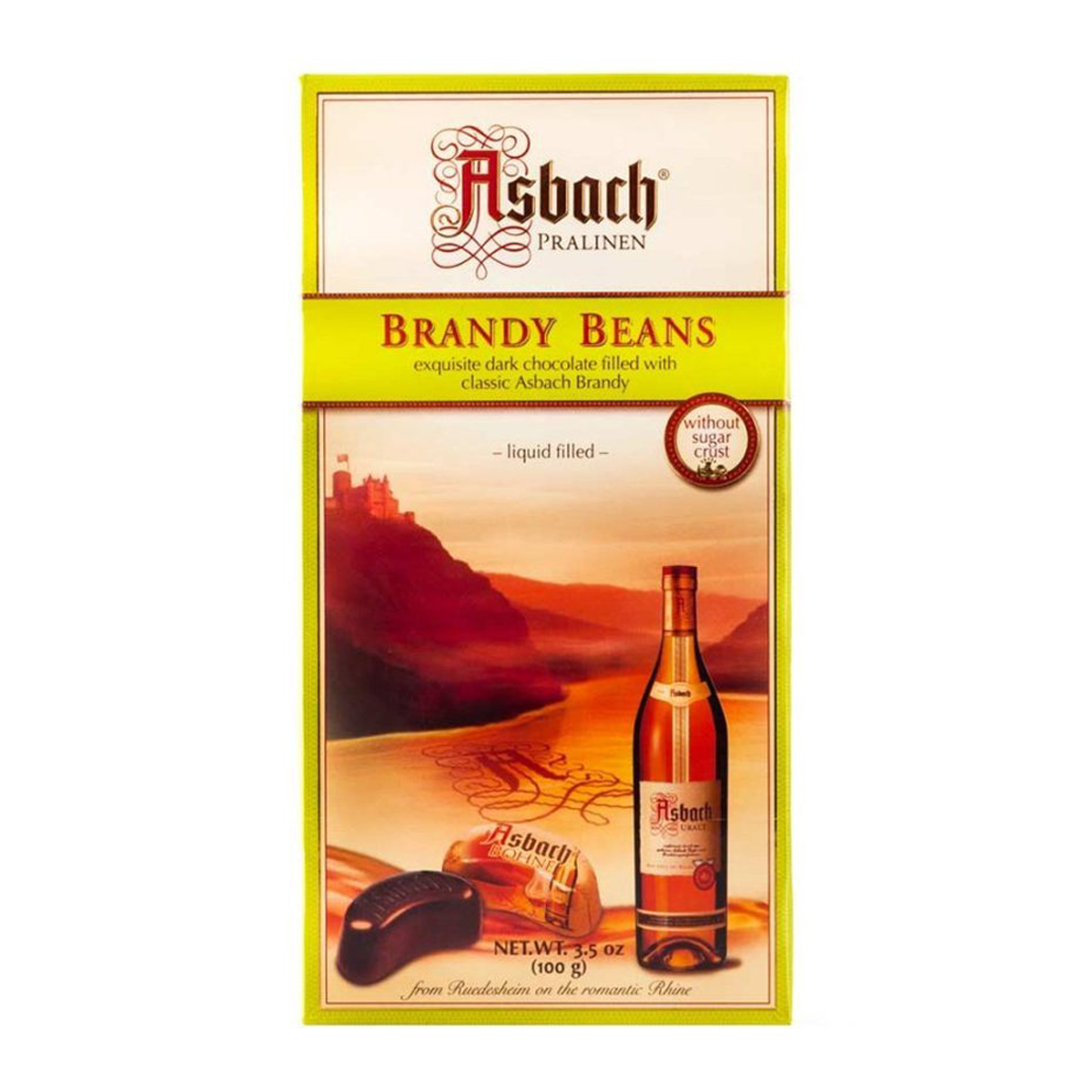 Asbach Chocolate Brandy Beans 100g