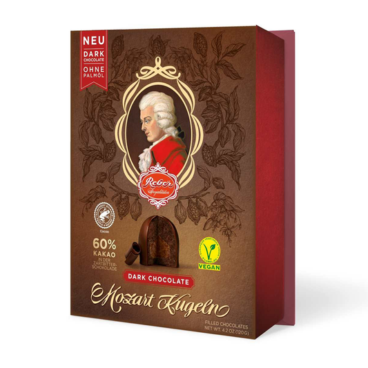 Reber Dark Chocolate Mozart Gift Box 120g