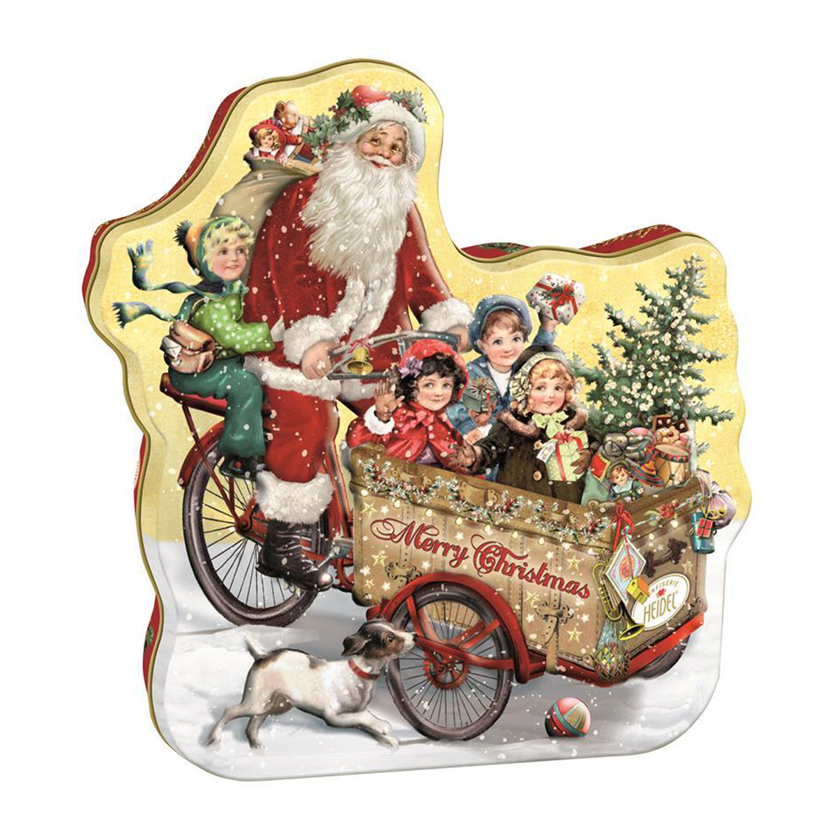 Heidel Santa Bike Tin 108g