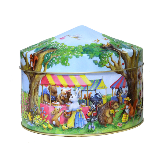 Churchill's Chocolate Fudge Woodland Fair Tin 300g