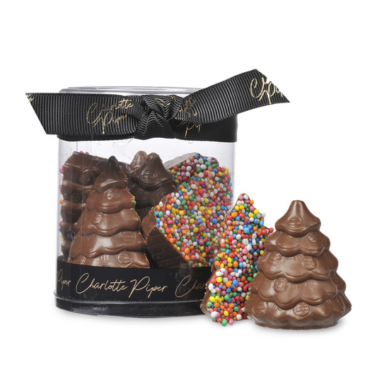 Charlotte Piper Milk Chocolate Christmas Sprinkle Tree 100g