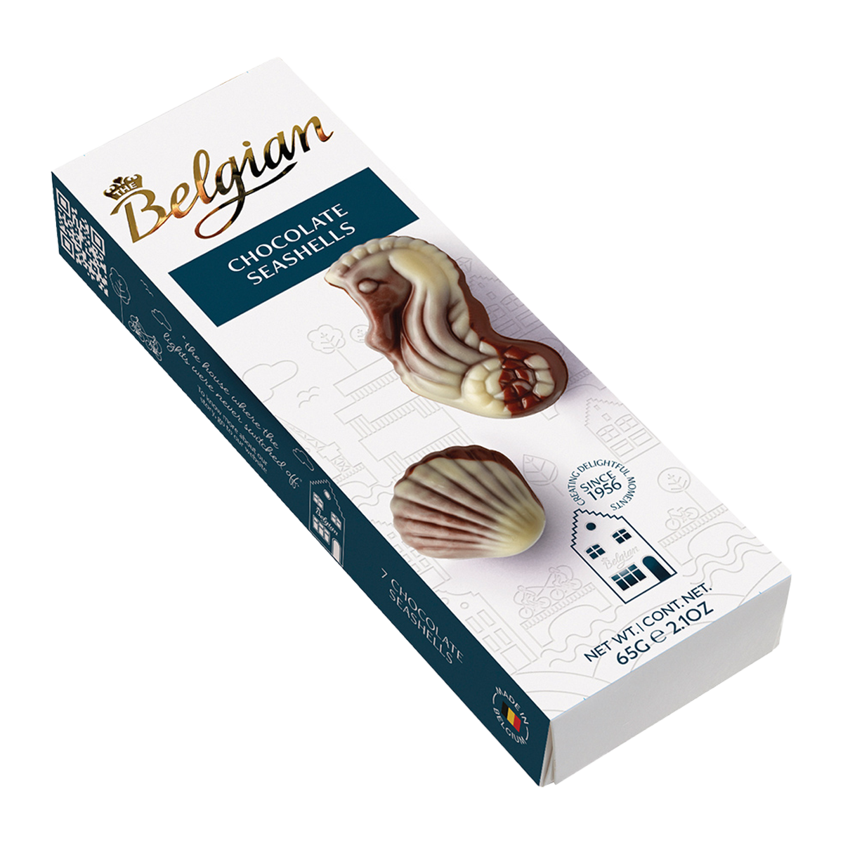 The Belgian Seashells Milk 65g