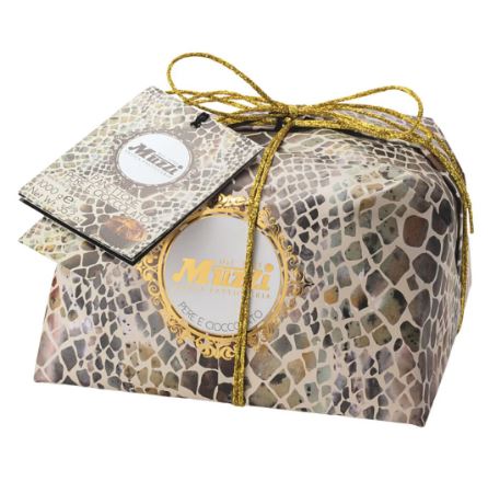 Muzzi Panettone Chocolate and Pear 1kg