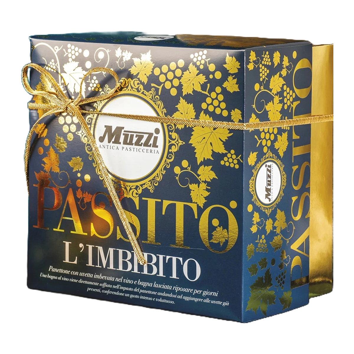 Muzzi Panettone Soaked in Passito di Pantelleria 1kg