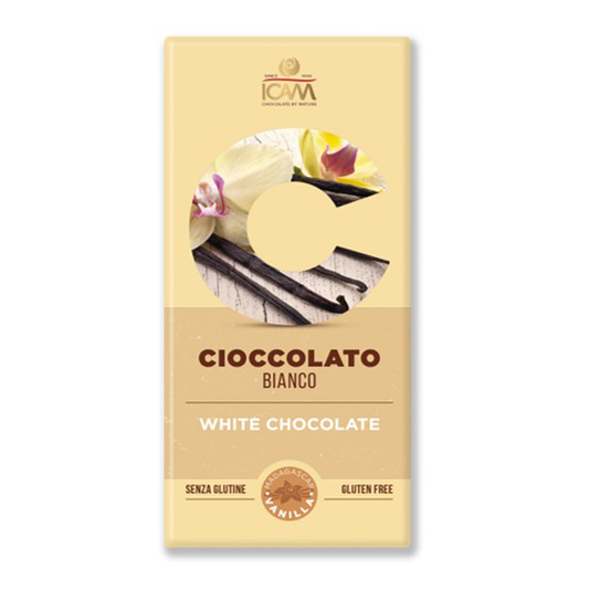 Cioccolato White Chocolate Block 100g