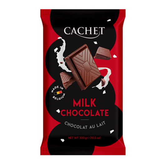 Cachet Milk Chocolate Block 300g