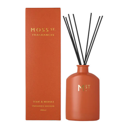 Moss St Diffuser Teak & Neroli 300ml