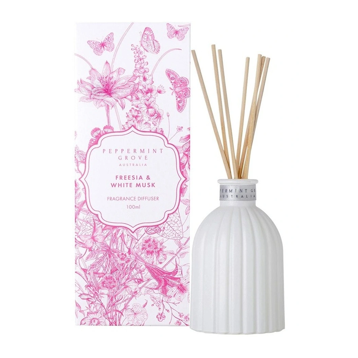 Peppermint Grove Diffuser Freesia and White Musk 100ml