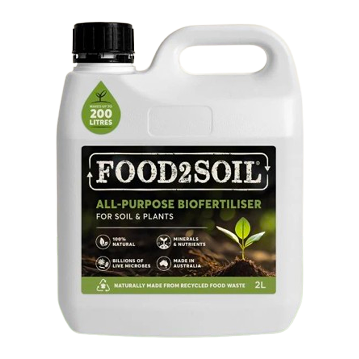 Food2Soil All-Purpose Biofertiliser Original 2L