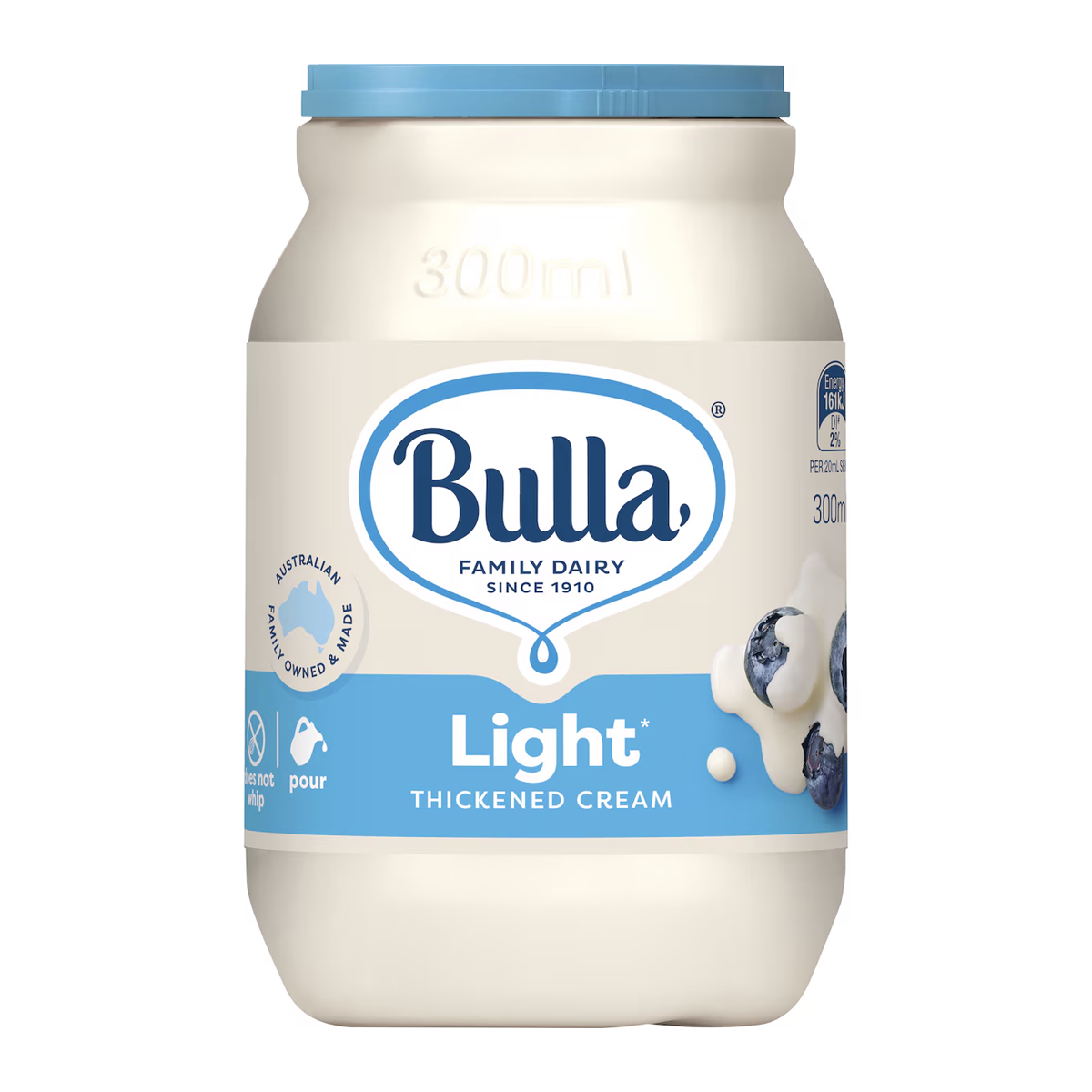 Bulla Light Thickened Cream 300ml