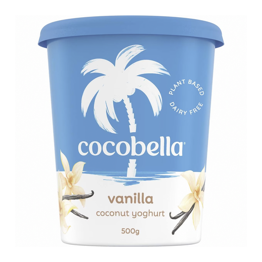 Cocobella Vanilla Coconut Yoghurt Dairy Free 500g