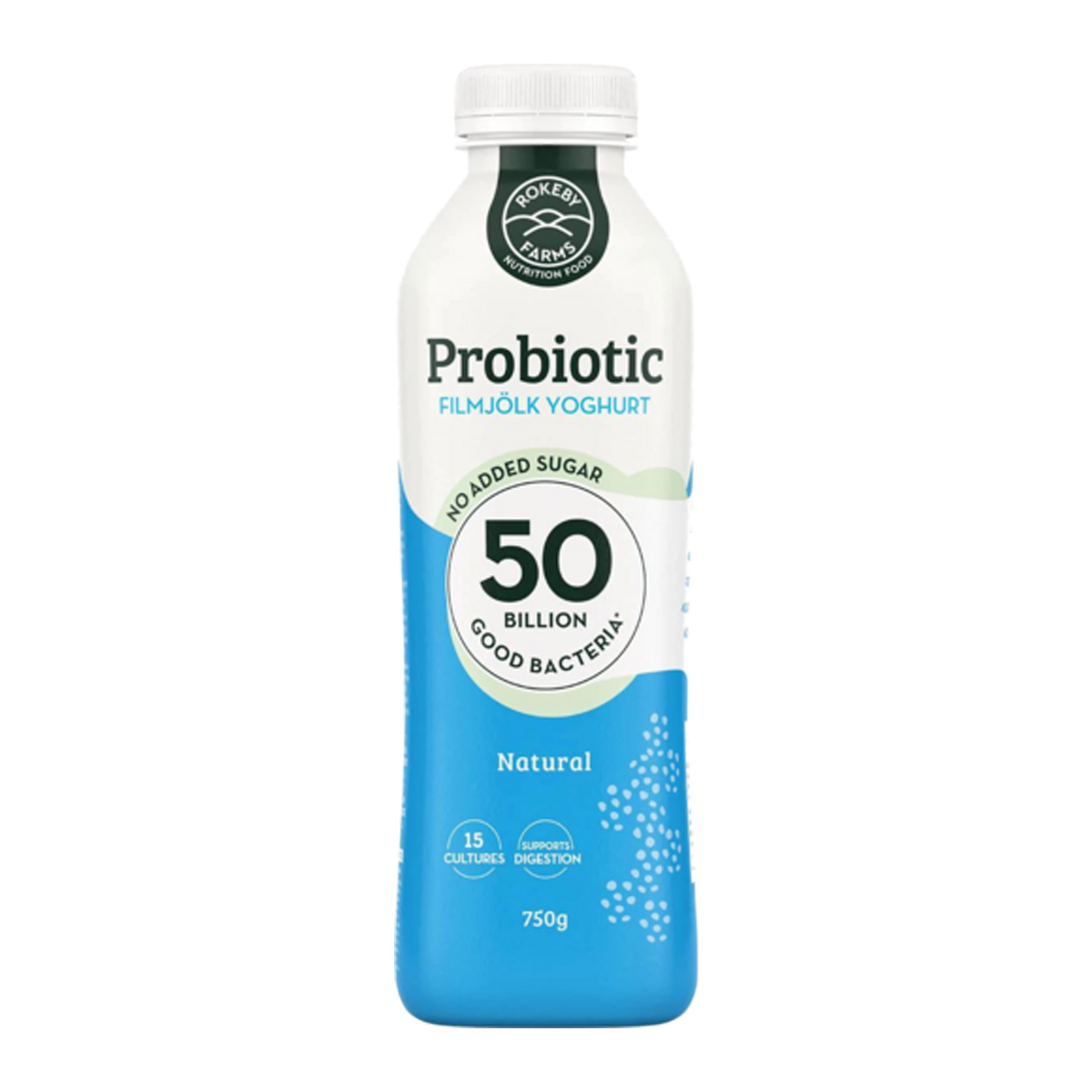 Rokeby Probiotic FilmJölk Yoghurt Natural 750ml