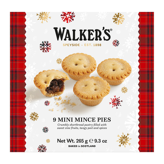 Walkers Shortbread Mini Fruit Mince Pies 265g