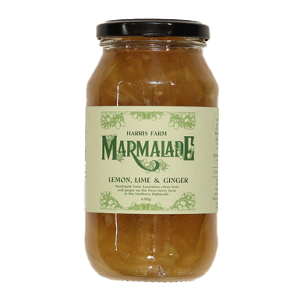 Harris Farm Ginger and Lime Marmalade 620g