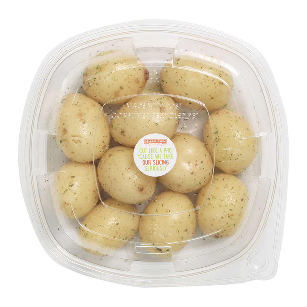 Harris Farm Potato Garlic Herb 500g