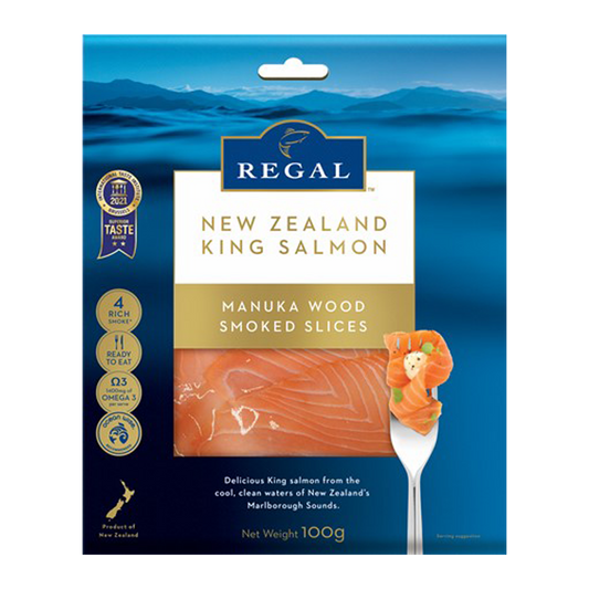 Regal Manuka Smoked NZ King Salmon 100g